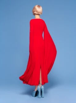 The Grace Maxi Dress In Red -Solace Dress Shop 220211 SolaceLondon SS22 27 293 v1