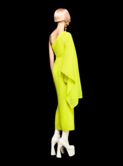 The Lenna Midi Dress In Citrus -Solace Dress Shop 220211 SolaceLondon SS22 34 057 v1
