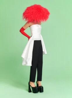 The Terrin Jumpsuit In Cream & Black -Solace Dress Shop 220407 SolaceLondon RS23 03 065 R1