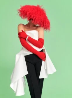 The Terrin Jumpsuit In Cream & Black -Solace Dress Shop 220407 SolaceLondon RS23 03 134 R1