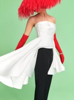 The Terrin Jumpsuit In Cream & Black -Solace Dress Shop 220407 SolaceLondon RS23 03 147 R1