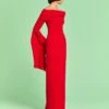 The Arden Maxi Dress In Red -Solace Dress Shop 220407 SolaceLondon RS23 04 068 R1