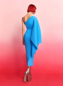 The Lenna Midi Dress In Blue 11 The Lenna Midi Dress In Blue -Solace Dress Shop 220407 SolaceLondon RS23 14 131 R1