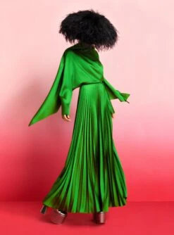 The Etta Bodysuit In Bright Green