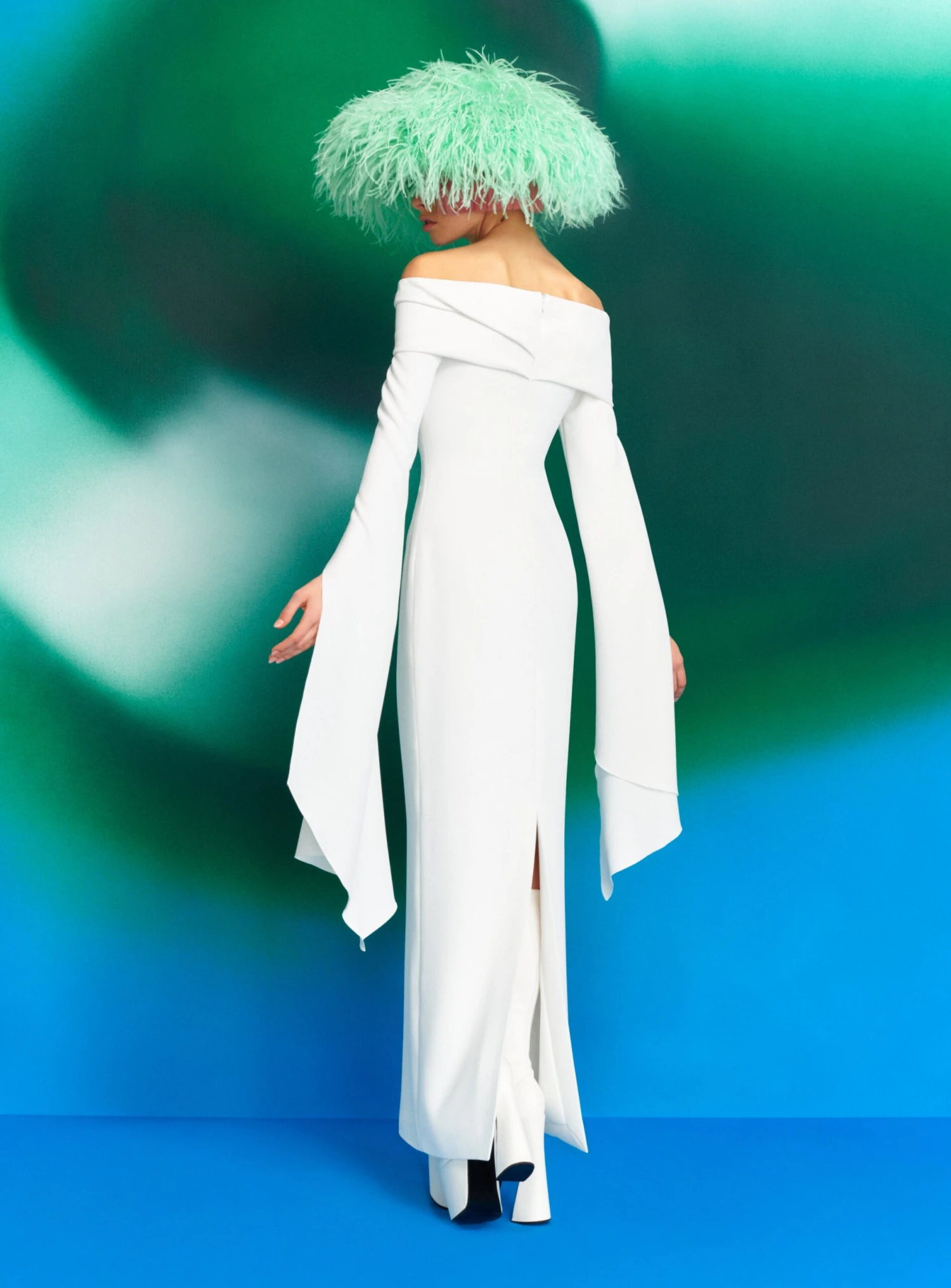 The Arden Maxi Dress In Cream 4 The Arden Maxi Dress In Cream - Image 3