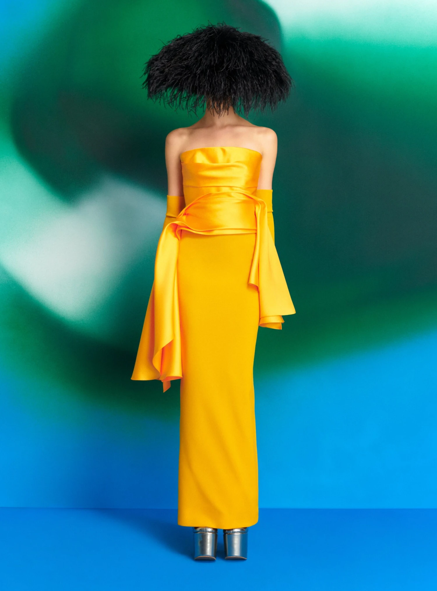 The Darra Maxi Dress In Mustard 3 The Darra Maxi Dress In Mustard