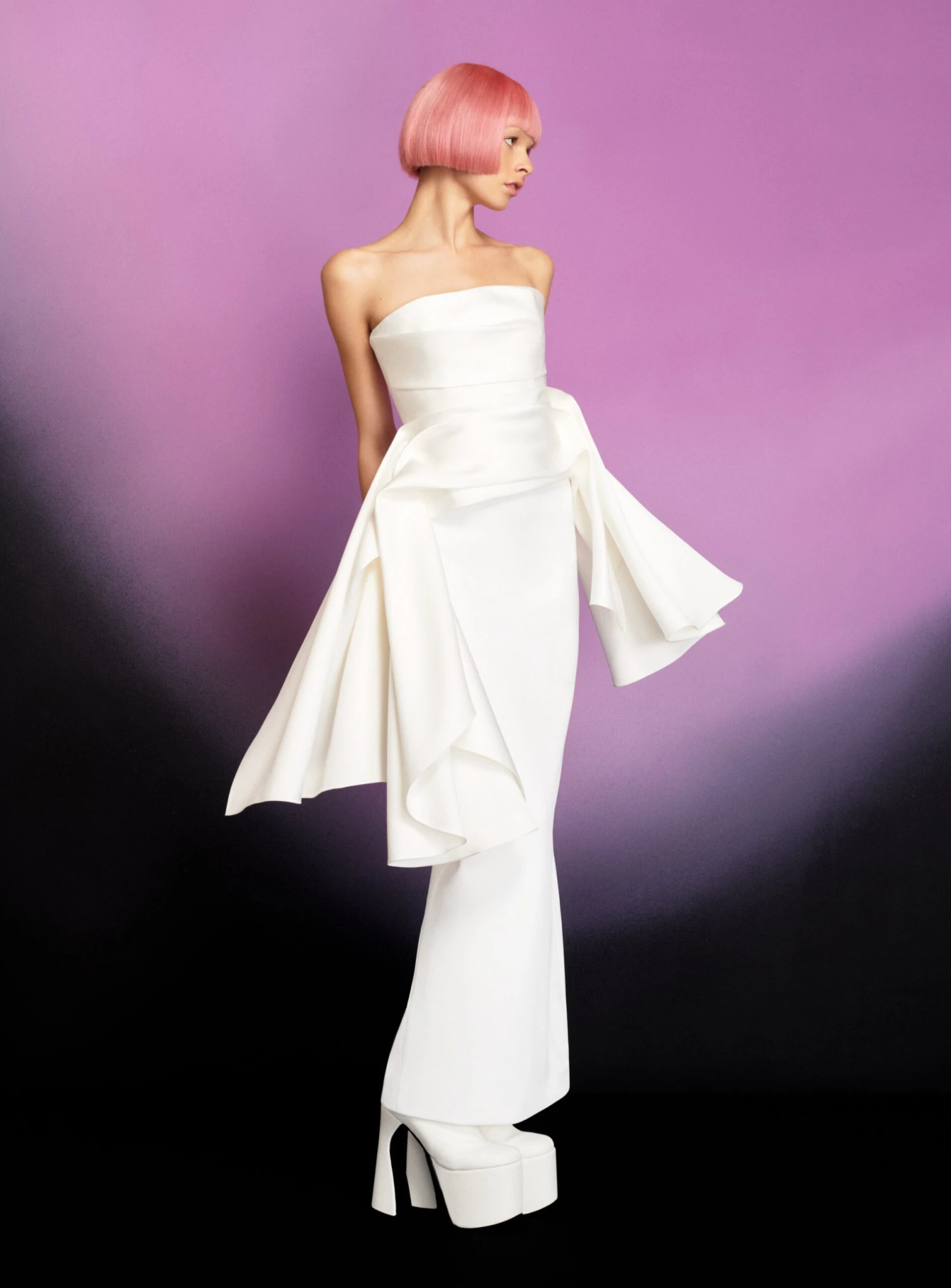 The Darra Maxi Dress In Cream 5 The Darra Maxi Dress In Cream - Image 3