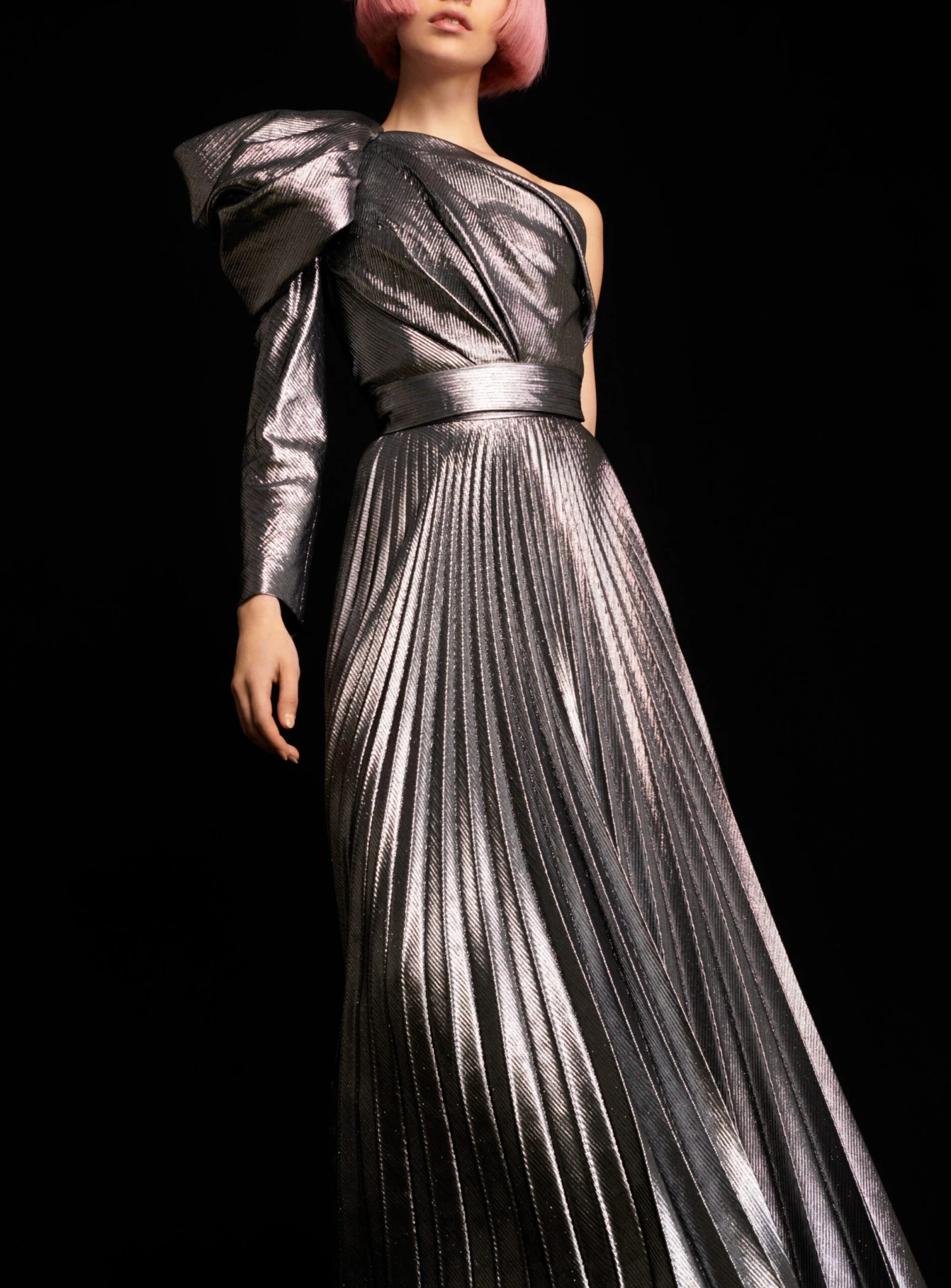 The Sawyer Maxi Dress In Silver 3 The Sawyer Maxi Dress In Silver