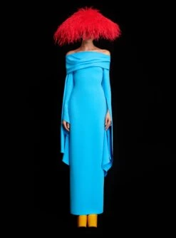 The Arden Maxi Dress In Blue