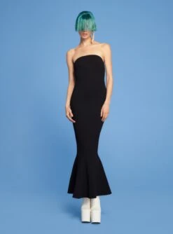 The Amara Midi Dress In Black