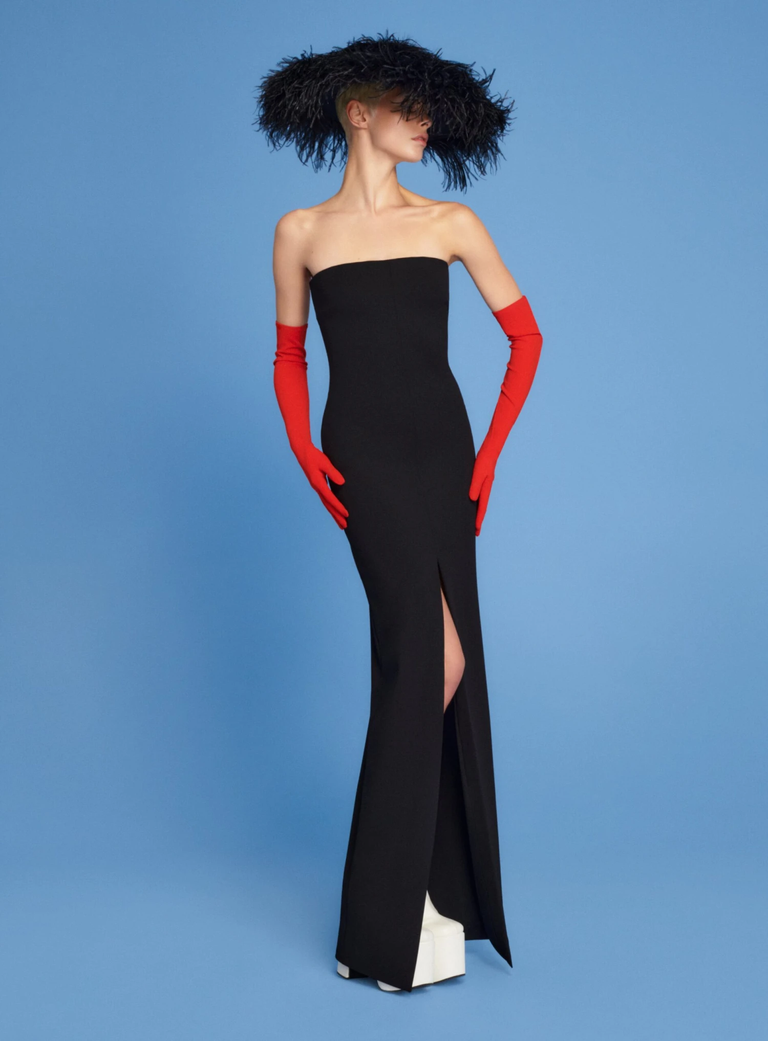 The Bysha Maxi Dress In Black 4 The Bysha Maxi Dress In Black - Image 2