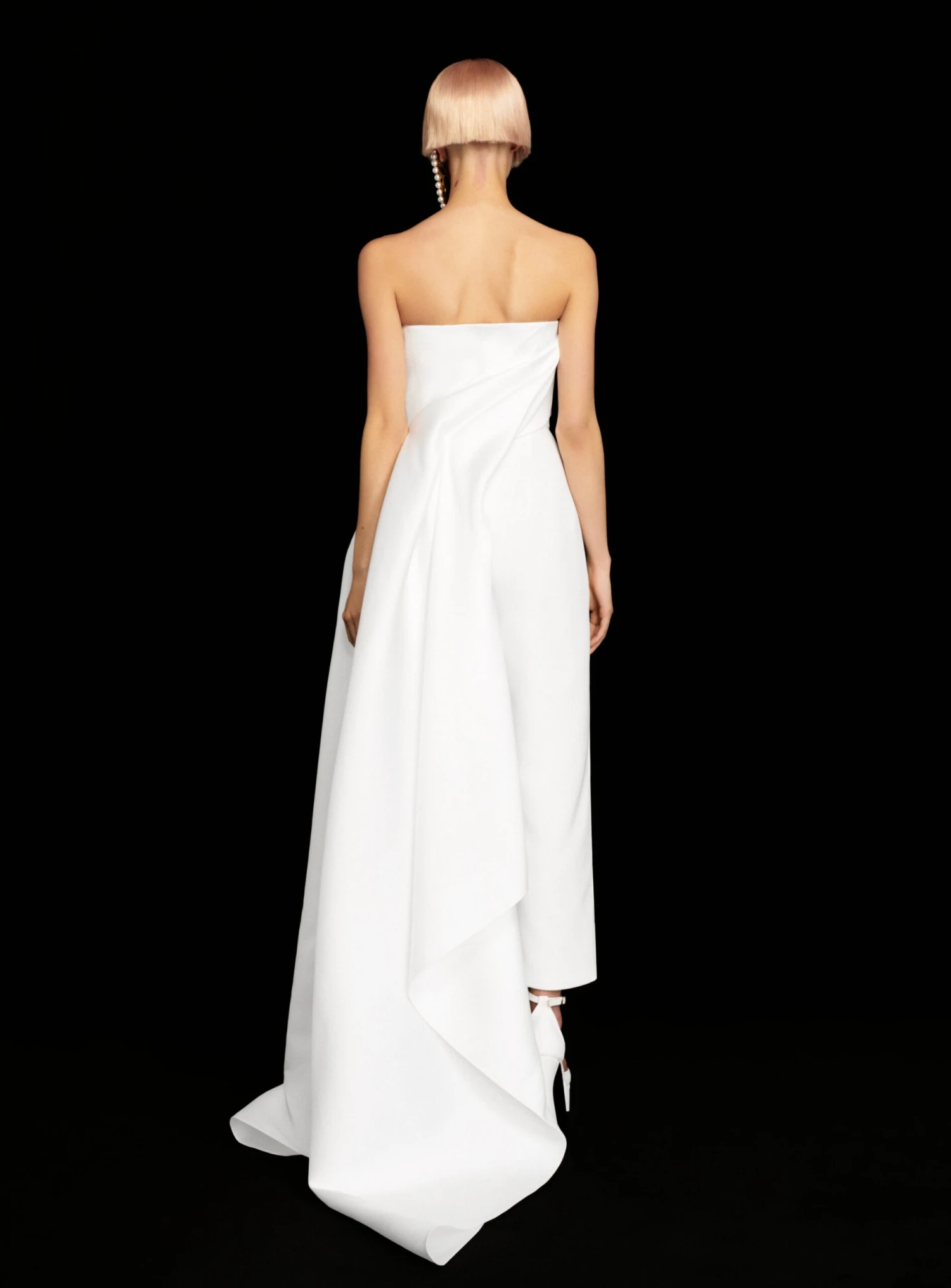 The Harlow Jumpsuit In Cream 6 The Harlow Jumpsuit In Cream - Image 4