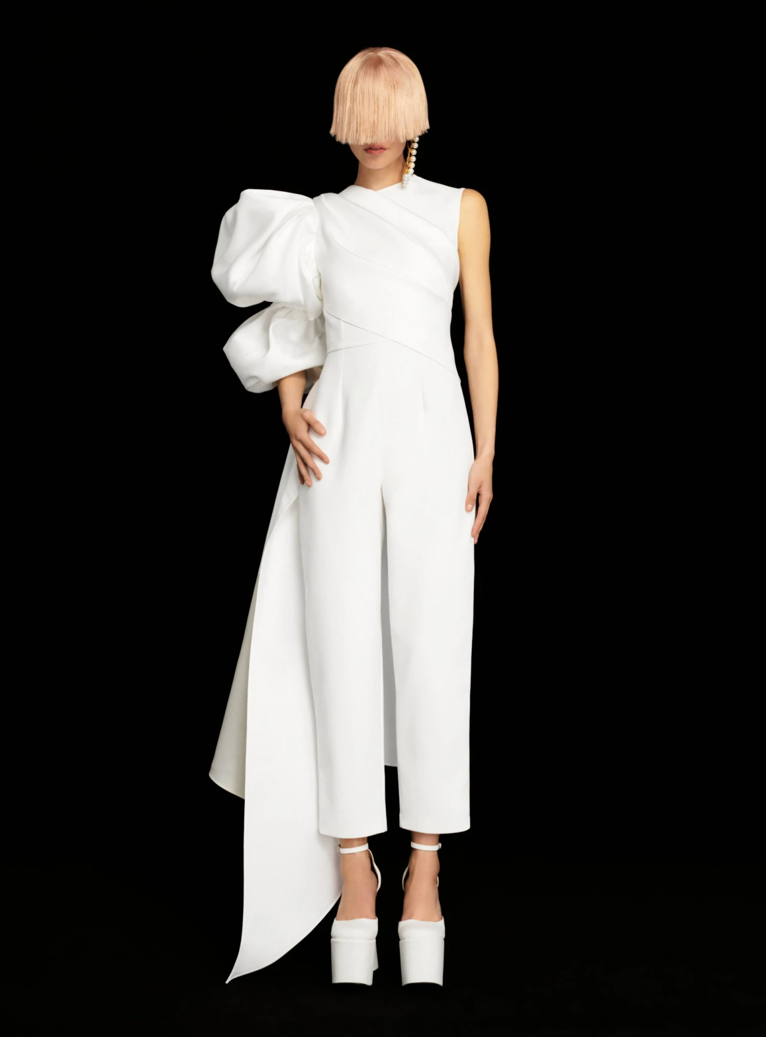 The Jada Jumpsuit In Cream 3 The Jada Jumpsuit In Cream