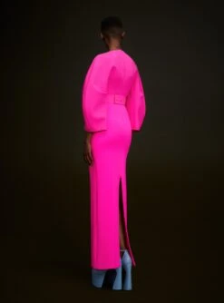 The Allegra Maxi Dress In Hot Pink 7 The Allegra Maxi Dress In Hot Pink -Solace Dress Shop 220714 SolaceLondon SS23 02 062 R1