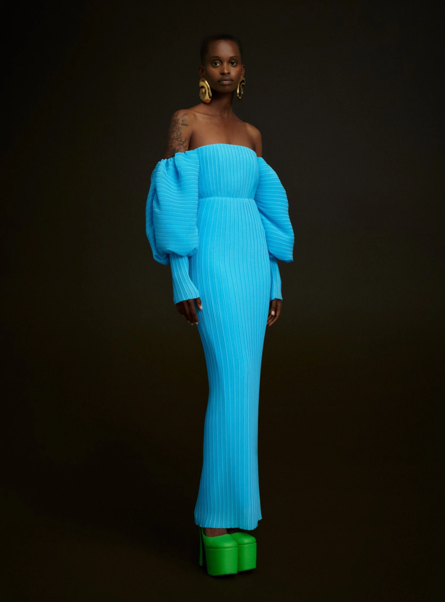 The Tasmin Maxi Dress In Blue 3 The Tasmin Maxi Dress In Blue