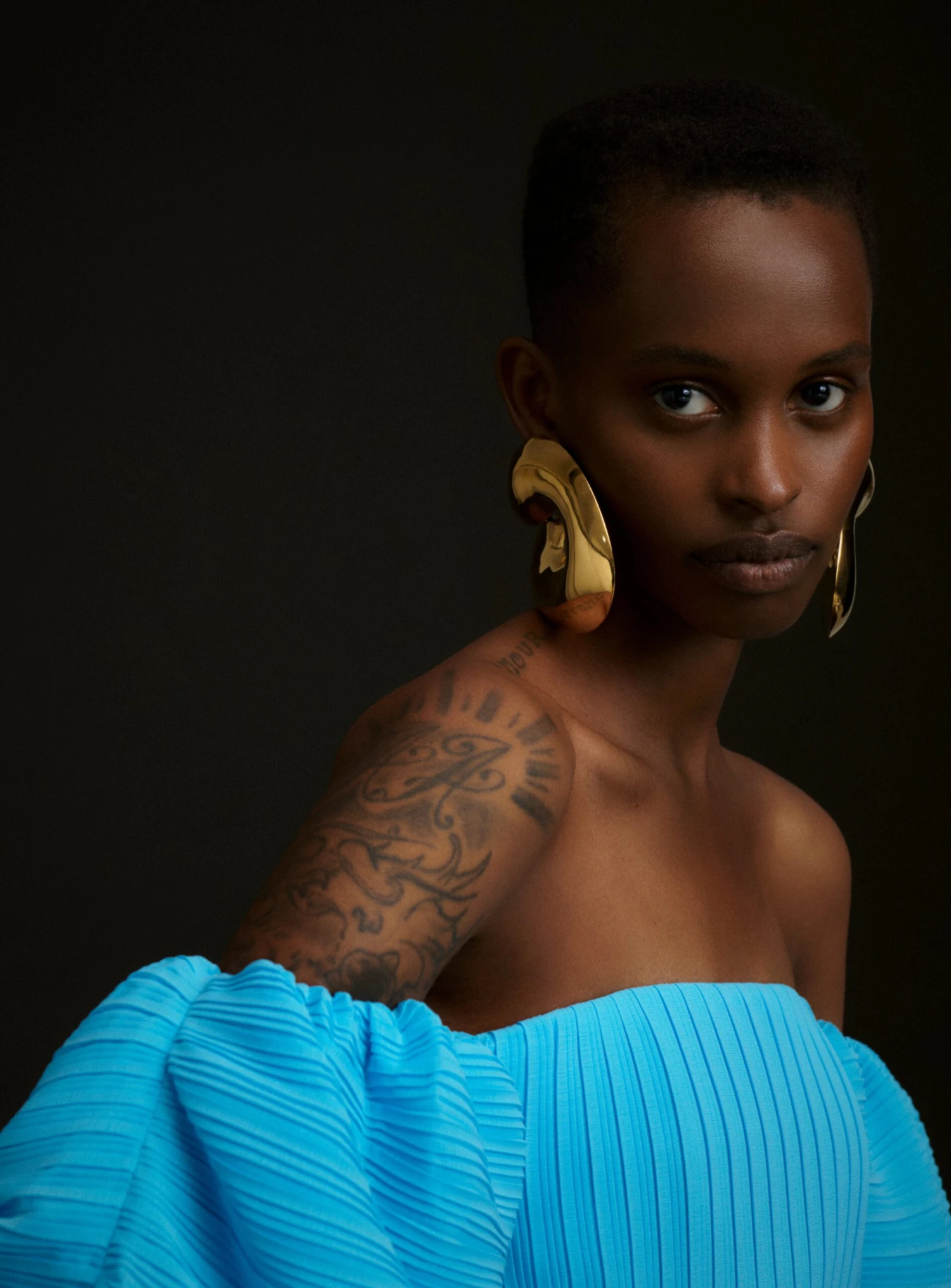 The Tasmin Maxi Dress In Blue 4 The Tasmin Maxi Dress In Blue - Image 2