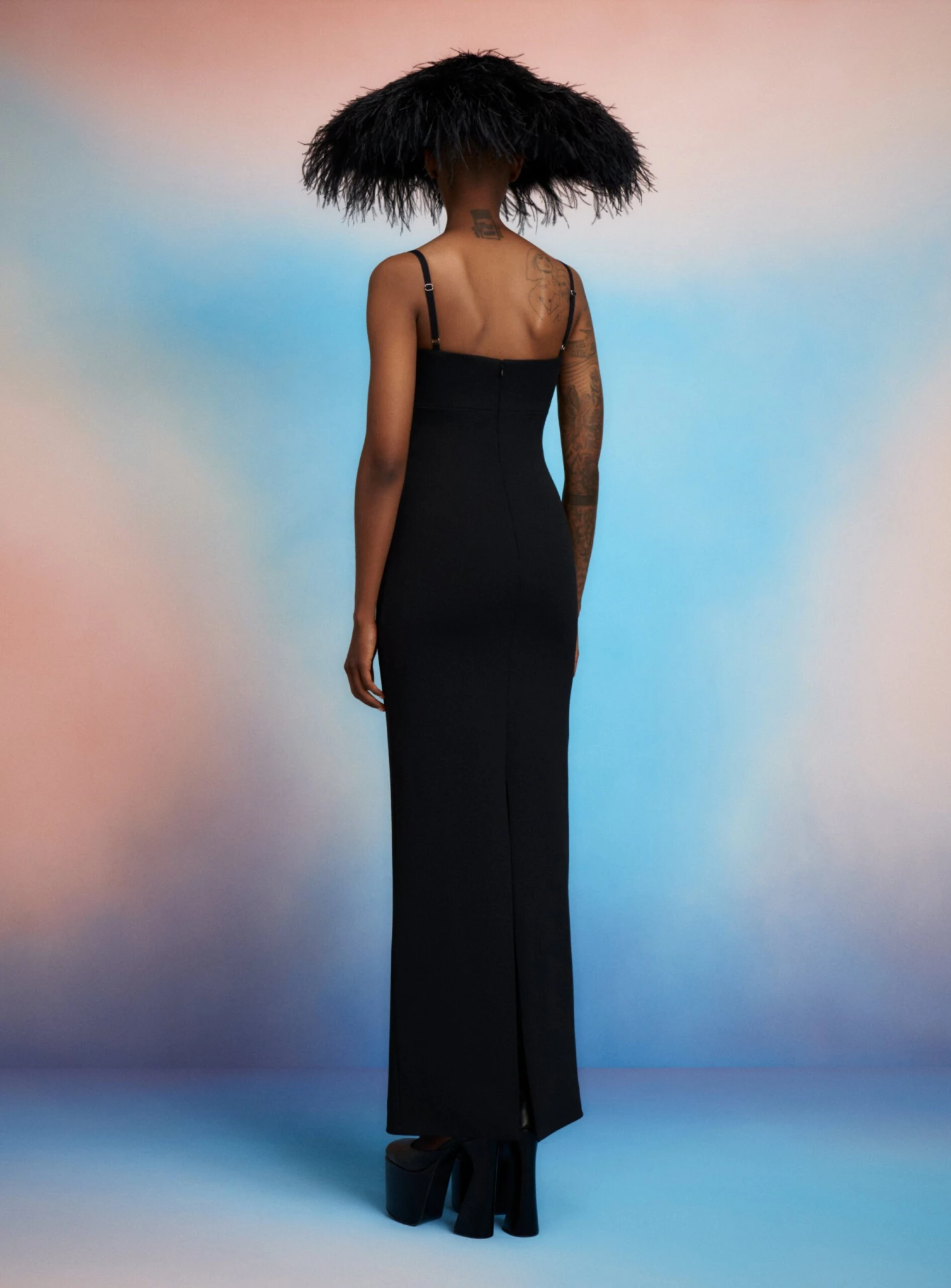 The Riley Maxi Dress In Black 4 The Riley Maxi Dress In Black - Image 2