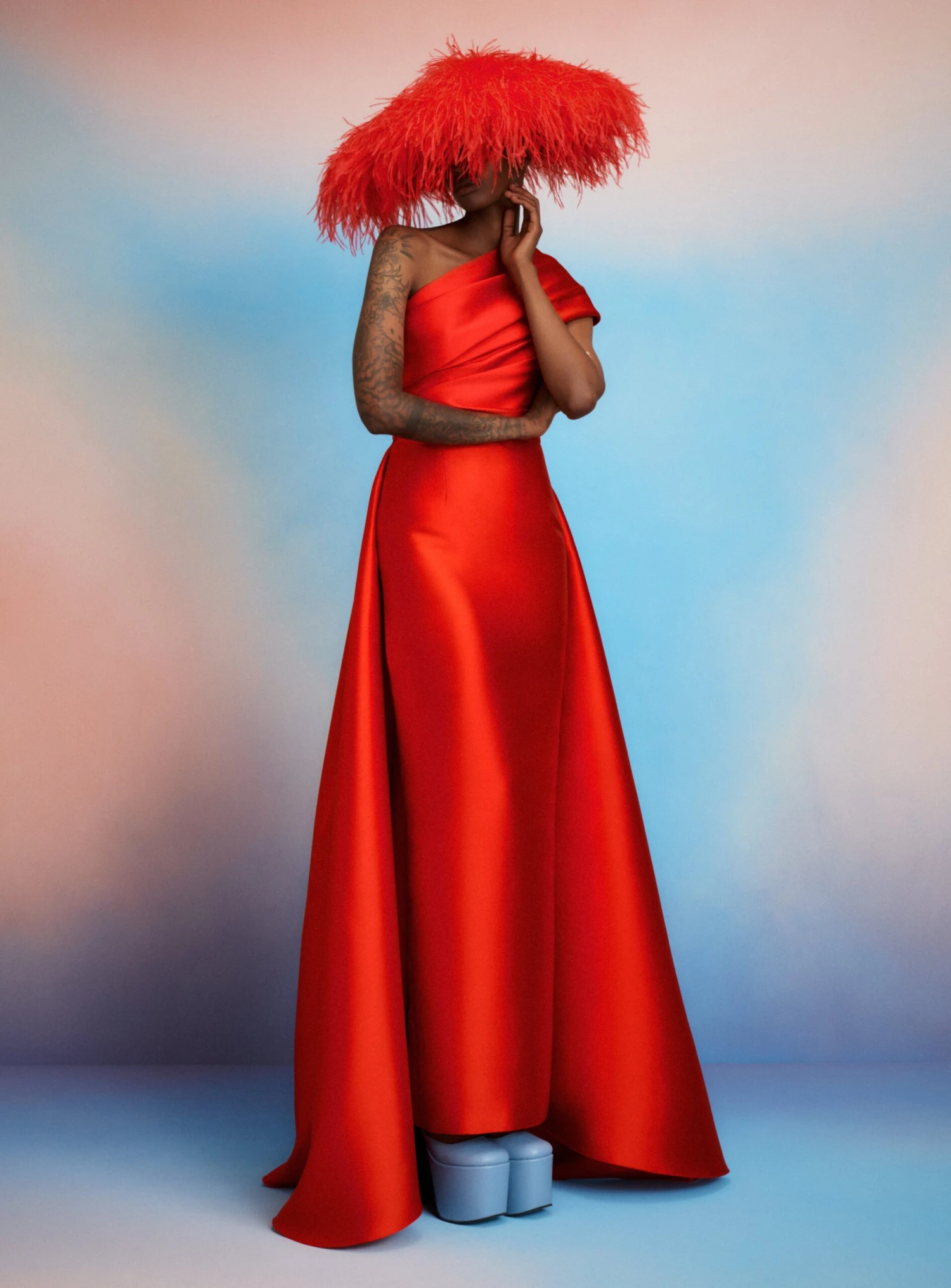 The Alba Maxi Dress In Red 4 The Alba Maxi Dress In Red - Image 2