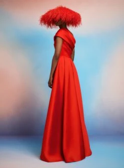 The Alba Maxi Dress In Red 9 The Alba Maxi Dress In Red -Solace Dress Shop 220714 SolaceLondon SS23 15 078 R1