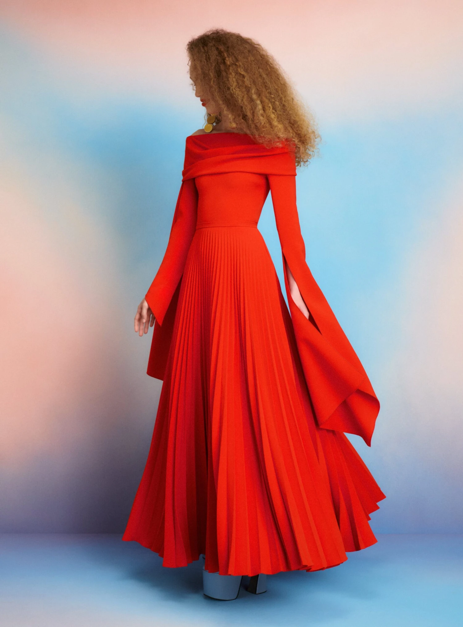 The Henley Skirt In Red 4 The Henley Skirt In Red - Image 2