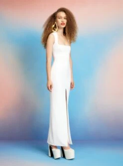 The Sofia Maxi Dress In Cream 7 The Sofia Maxi Dress In Cream -Solace Dress Shop 220715 SolaceLondon SS23 23 035 R1