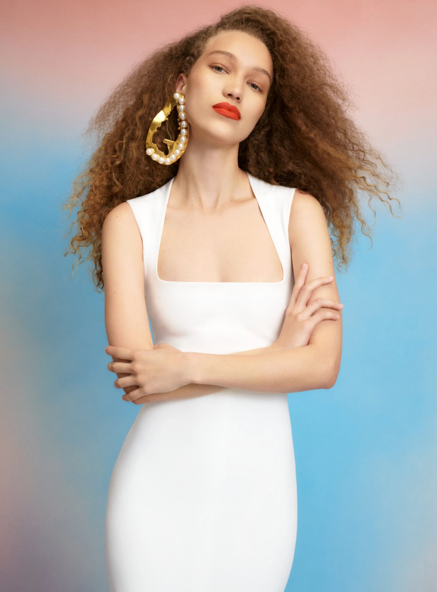 The Sofia Maxi Dress In Cream 3 The Sofia Maxi Dress In Cream - Image 2