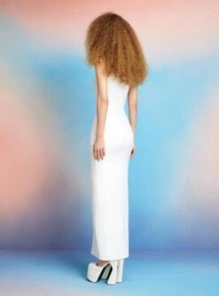 The Sofia Maxi Dress In Cream 8 The Sofia Maxi Dress In Cream -Solace Dress Shop 220715 SolaceLondon SS23 23 123 R1