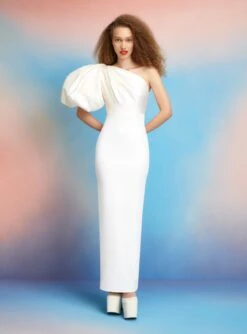 The Karli Maxi Dress In Cream