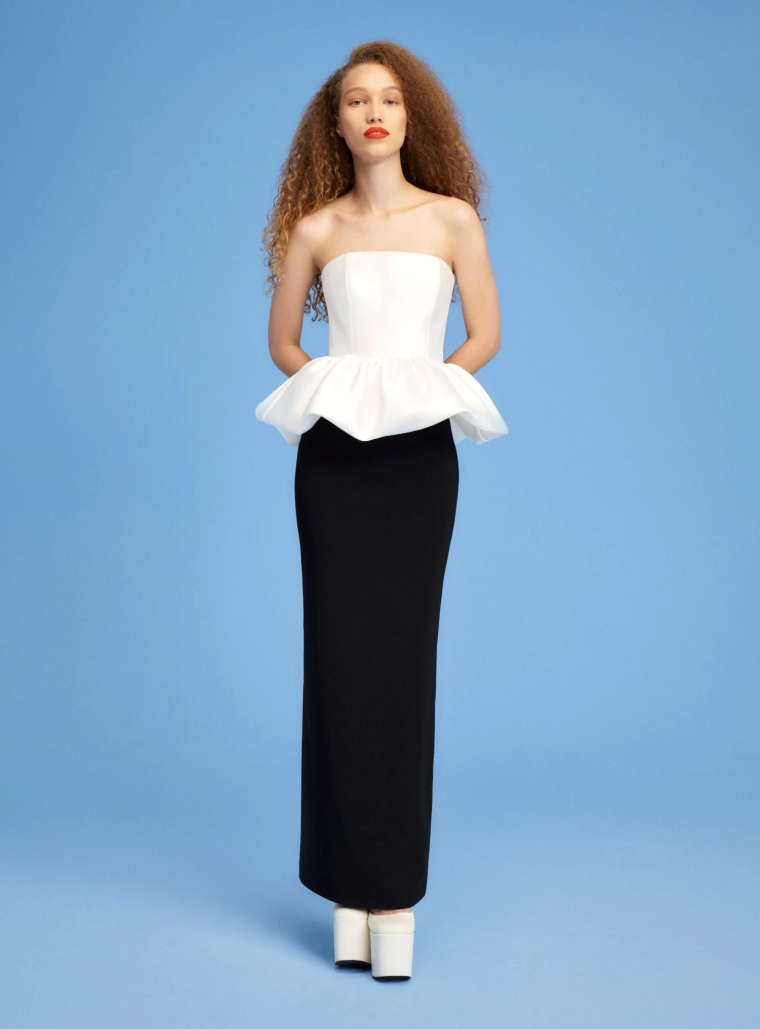 The Maddison Maxi Dress In Cream & Black 3 The Maddison Maxi Dress In Cream & Black