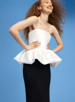 The Maddison Maxi Dress In Cream & Black 10 The Maddison Maxi Dress In Cream & Black -Solace Dress Shop 220718 SolaceLondon SS23 39 129 R1