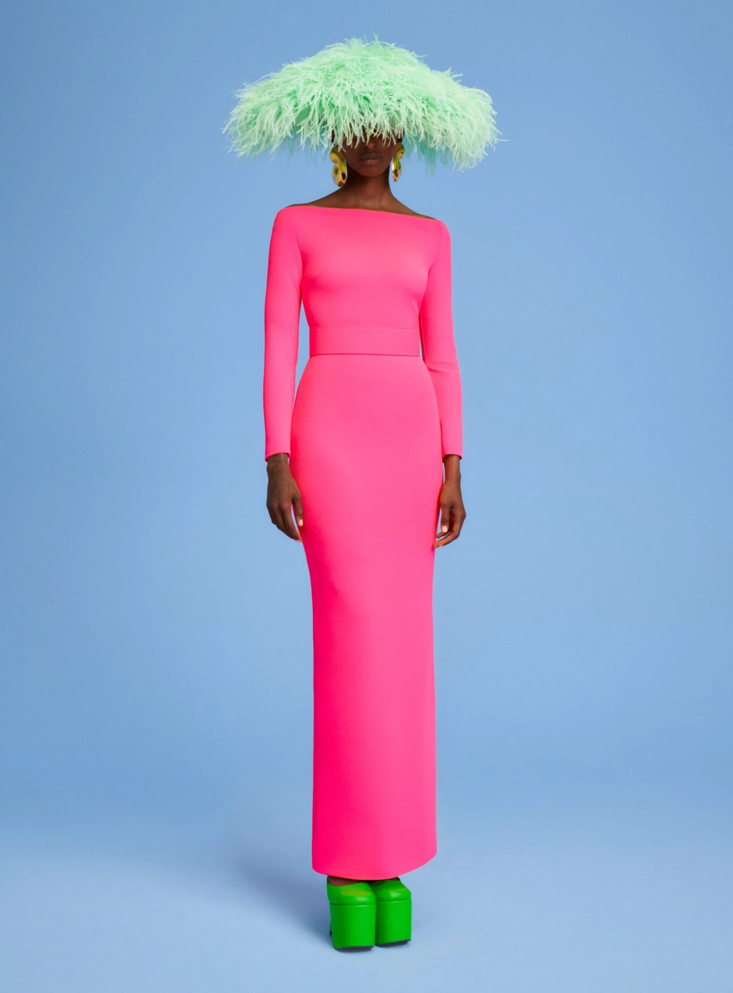 The Sabina Maxi Dress In Ultra Pink 3 The Sabina Maxi Dress In Ultra Pink