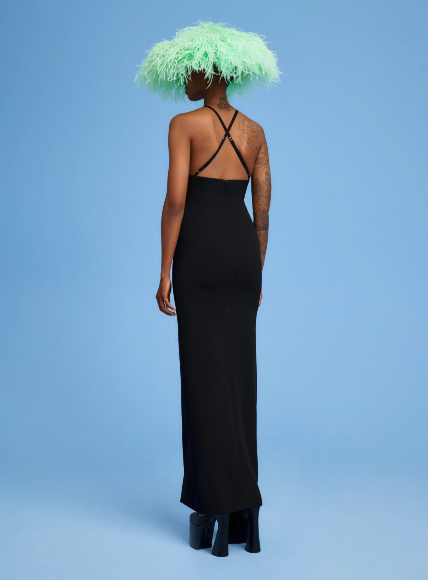 The Lila Maxi Dress In Black 6 The Lila Maxi Dress In Black - Image 4