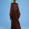 The Sage Maxi Dress In Mocha -Solace Dress Shop 220718 SolaceLondon SS23 50 043 R1