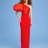 The Karli Maxi Dress In Red 2 The Karli Maxi Dress In Red -Solace Dress Shop 220718 SolaceLondon SS23 51 008 R1