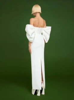 The Arla Dress In Cream -Solace Dress Shop 220915 SolaceLondon RS23 02 094 R1