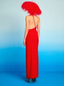 The Petch Maxi Dress In Red -Solace Dress Shop 221014 SolaceLondon RS23 03 145 R1