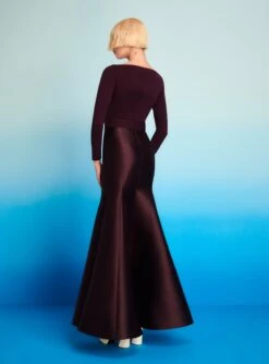 The Mabel Dress In Plum -Solace Dress Shop 221014 SolaceLondon RS23 06 156 R1