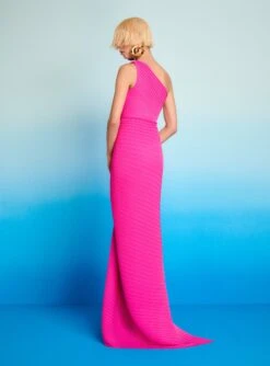 The Dyas Maxi Dress In Fuchsia -Solace Dress Shop 221014 SolaceLondon RS23 08 125 R1