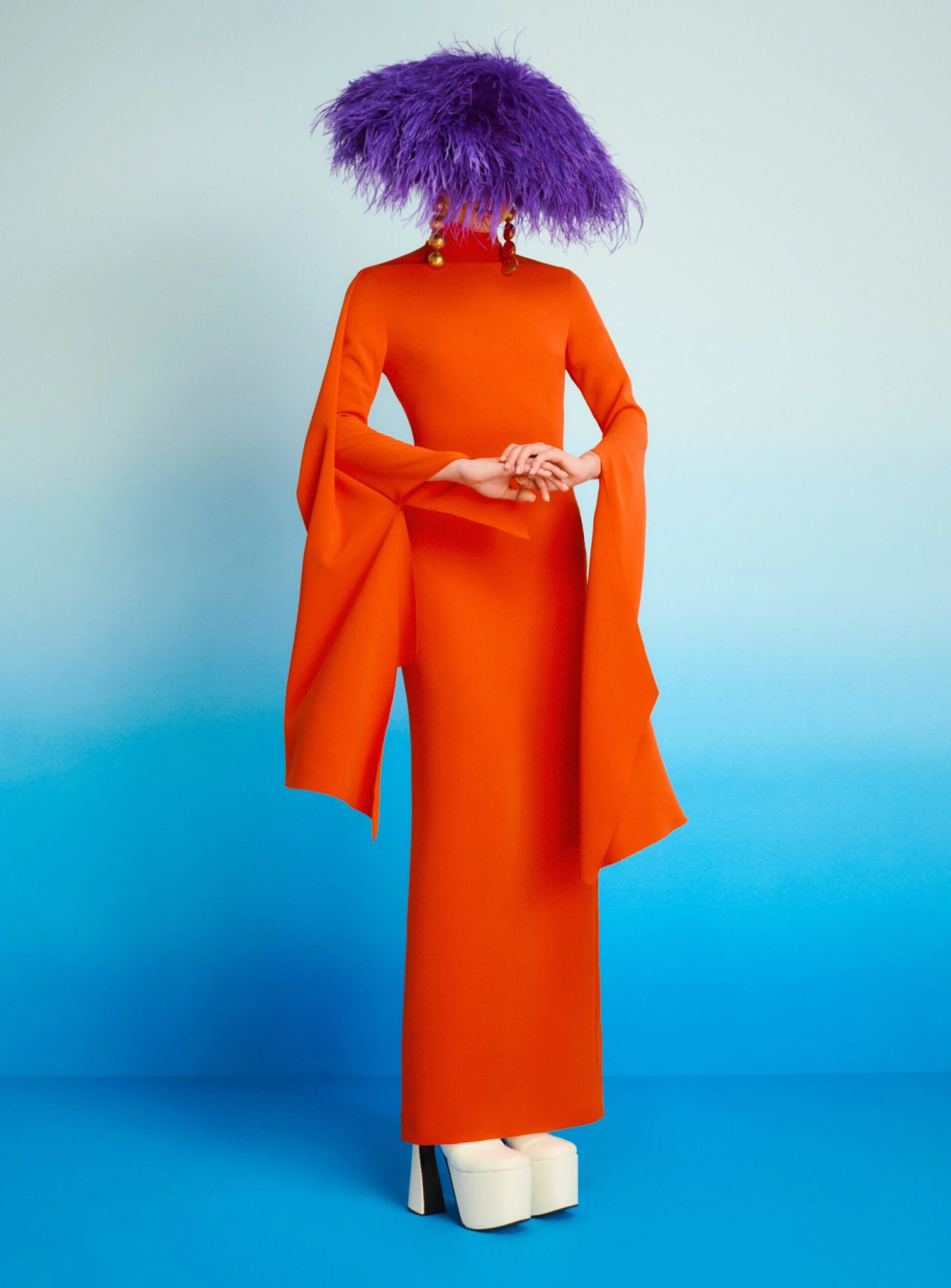 The Layla Maxi Dress In Orange 3 The Layla Maxi Dress In Orange