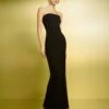 The Zora Maxi Dress In Black -Solace Dress Shop 221020 SolaceLondon PF23 03 051 R1