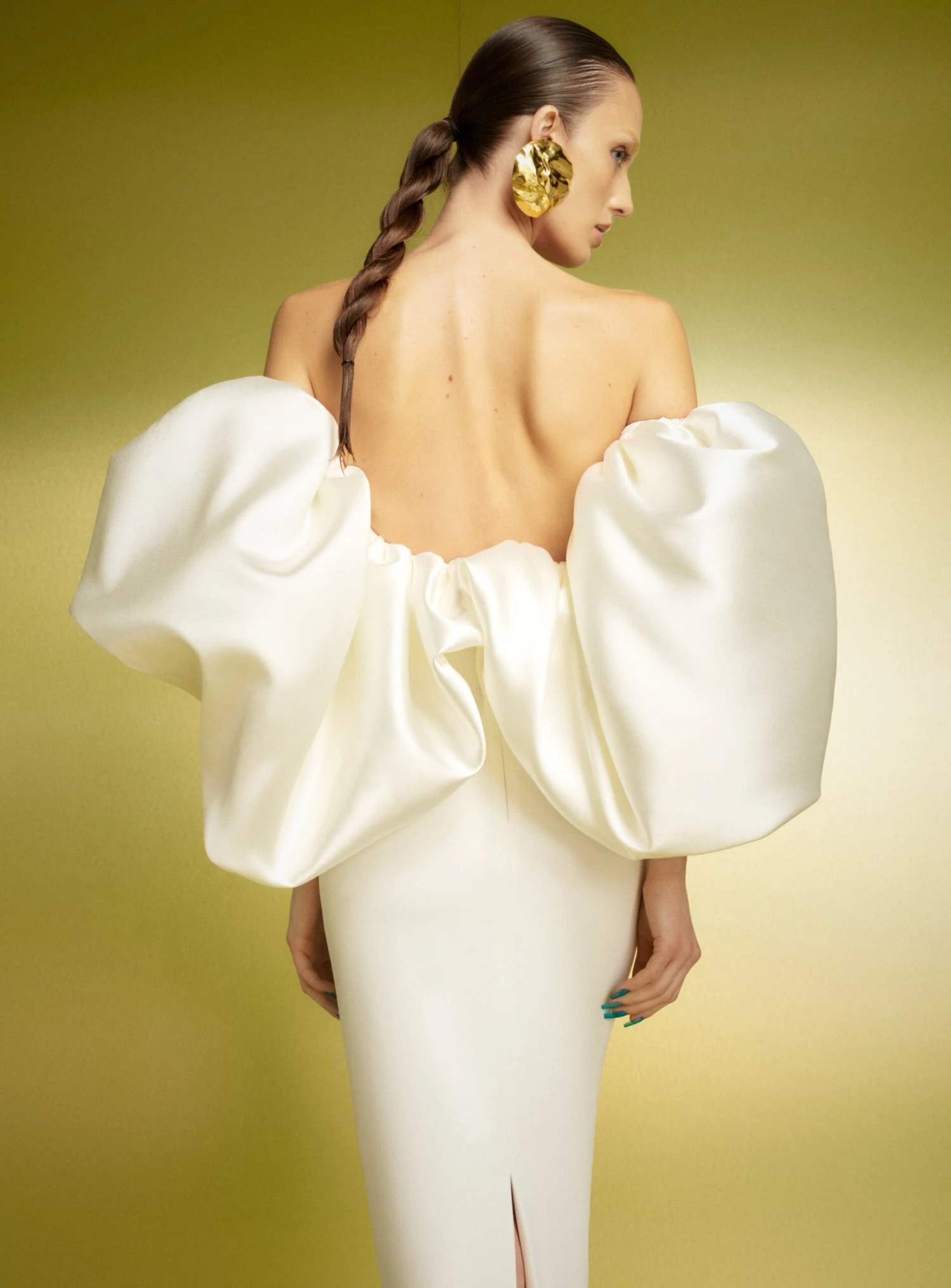 The Pia Maxi Dress In Cream 7 The Pia Maxi Dress In Cream - Image 5