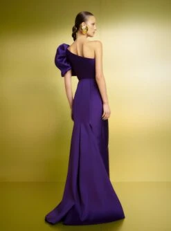 The Reya Maxi Dress In Amethyst -Solace Dress Shop 221020 SolaceLondon PF23 07 043 R1