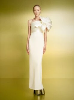 The Iyana Maxi Dress In Cream