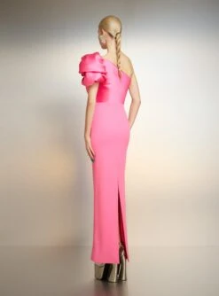 The Iyana Maxi Dress In Pink -Solace Dress Shop 221021 SolaceLondon PF23 34 114 R1