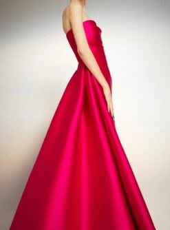 The Tiffany Maxi Dress In Cerise 9 The Tiffany Maxi Dress In Cerise -Solace Dress Shop 221021 SolaceLondon PF23 42 036 R1