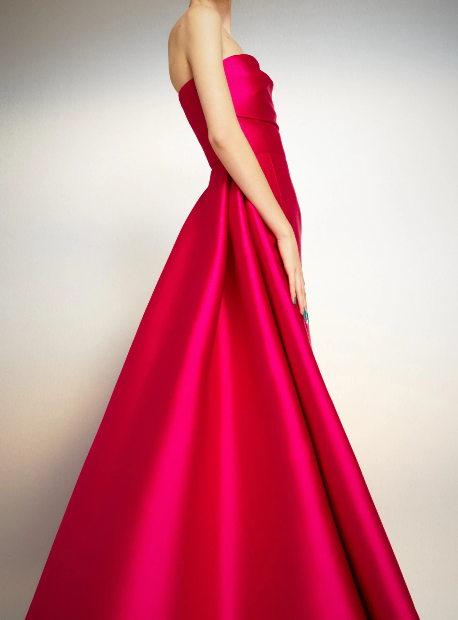 The Tiffany Maxi Dress In Cerise 6 The Tiffany Maxi Dress In Cerise - Image 4