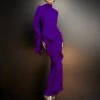 The Nella Maxi Dress In Amethyst -Solace Dress Shop 221024 SolaceLondon PF23 52 043 R1