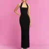The Ilona Maxi Dress In Black -Solace Dress Shop 22 OS44047 ILONA MAXI DRESS BLACK 023 R1
