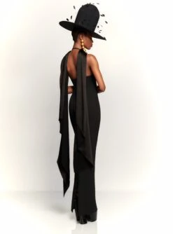 The Dahlia Maxi Dress In Black 7 The Dahlia Maxi Dress In Black -Solace Dress Shop 230309 SolaceLondon RS23 02 055 R1