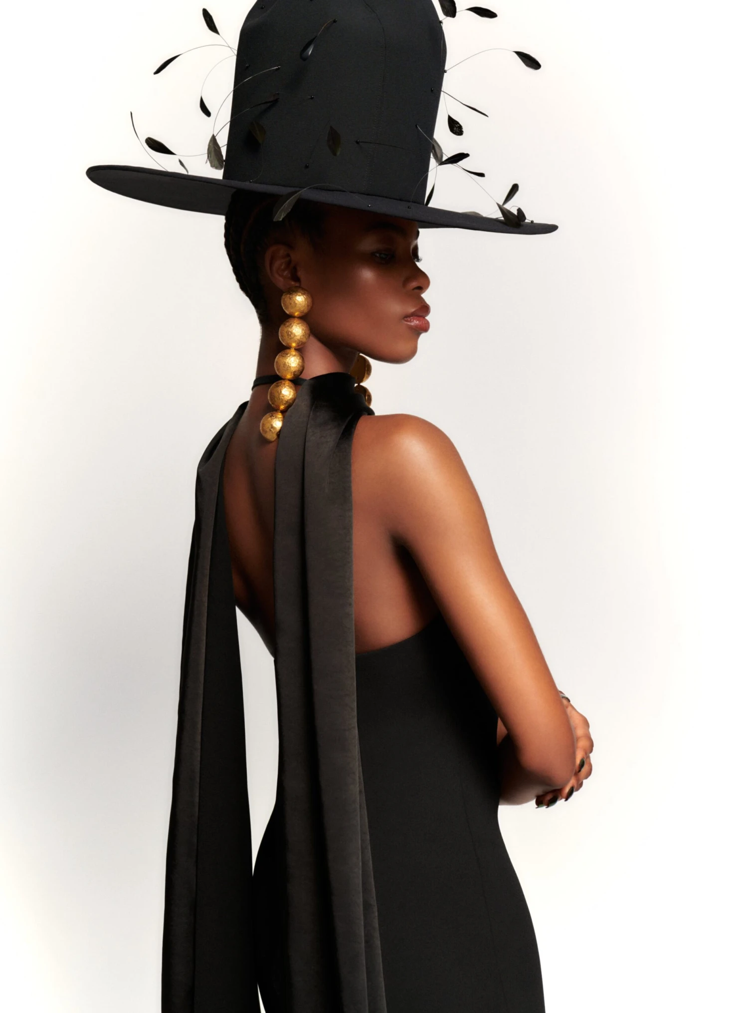 The Dahlia Maxi Dress In Black 4 The Dahlia Maxi Dress In Black - Image 2